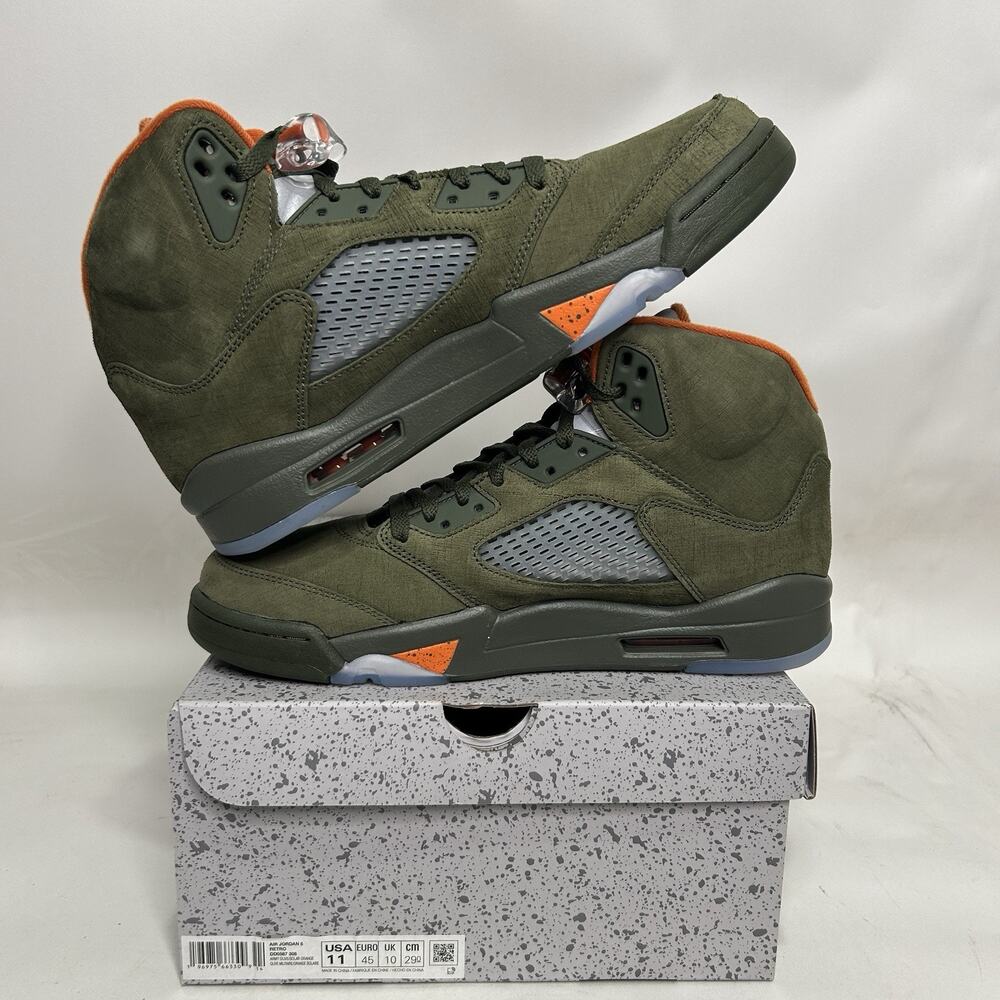 Nike Air Jordan 5 Retro OG “Olive” 2024 - Picture 3 of 6